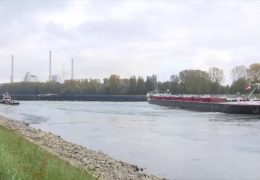 Schifffahrt gesperrt – zwei Schiffe bei Hagenbach havariert