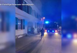 Mutmaßlicher Brandanschlag auf das Gesundheitsamt in Germersheim