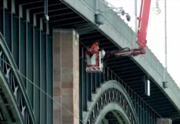 Mainzer Theodor-Heuss-Brücke wird auf Herz und Nieren geprüft