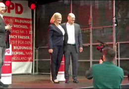 Bundeskanzler unterstützt Nancy Faeser im Hessen-Wahlkampf