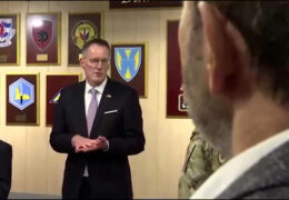 Innenminister Ebling besucht US-Militärgemeinde Baumholder